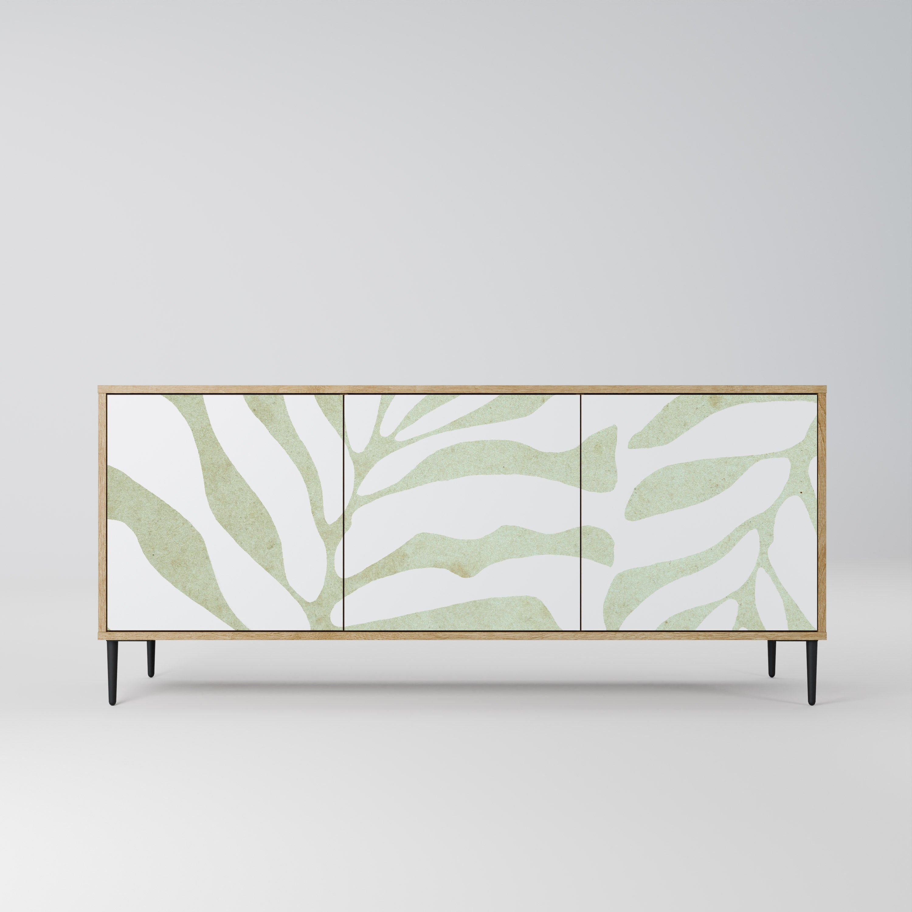 BOTANICAL SPARK 3-türiges Sideboard in Eichenoptik