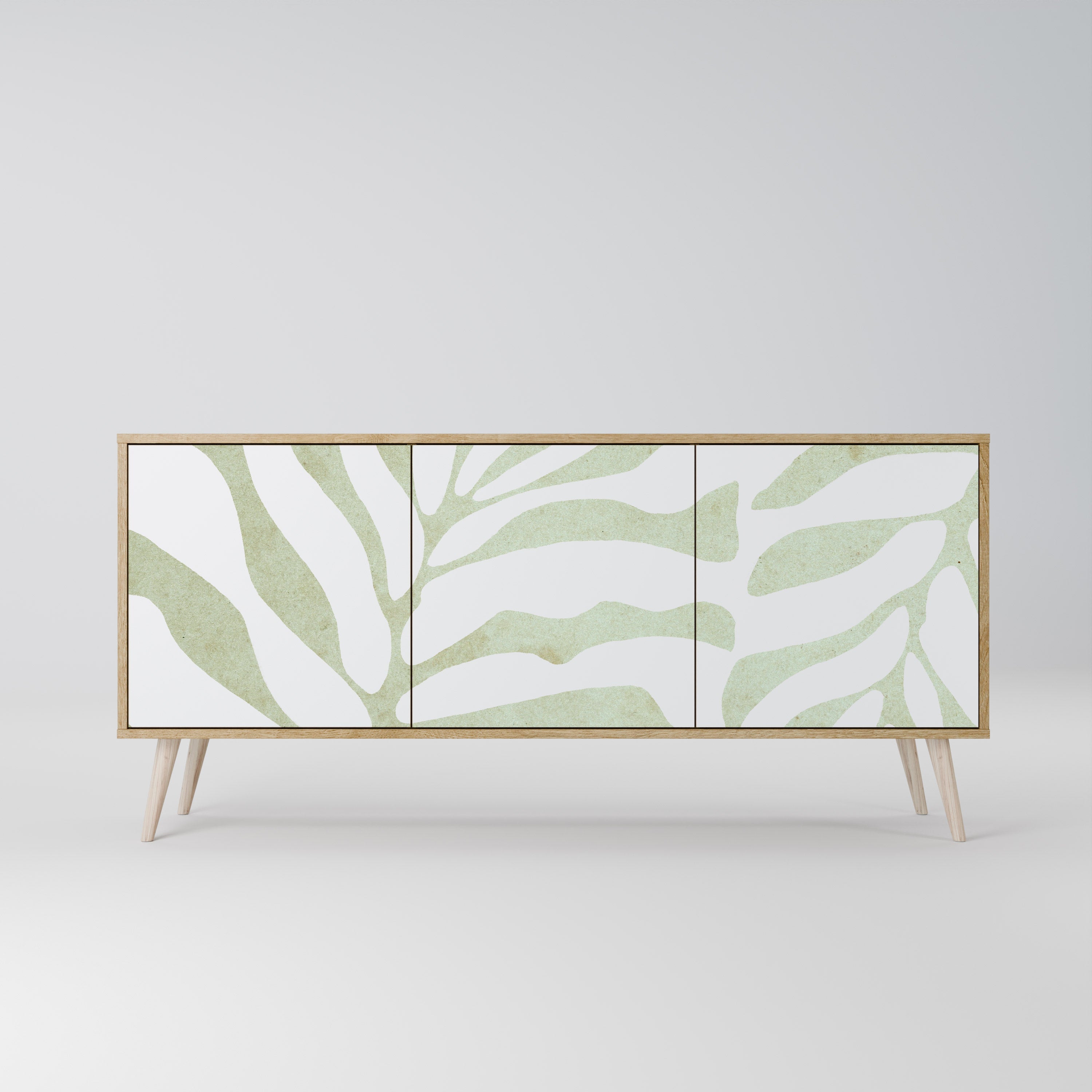 BOTANICAL SPARK 3-türiges Sideboard in Eichenoptik
