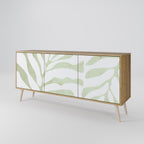 BOTANICAL SPARK Sideboard mit 3 Türen in Eiche-Optik