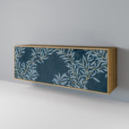 BLUE LEAVES Sideboard mit 3 Türen in Eiche-Optik
