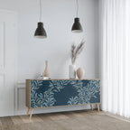 BLUE LEAVES Sideboard mit 3 Türen in Eiche-Optik