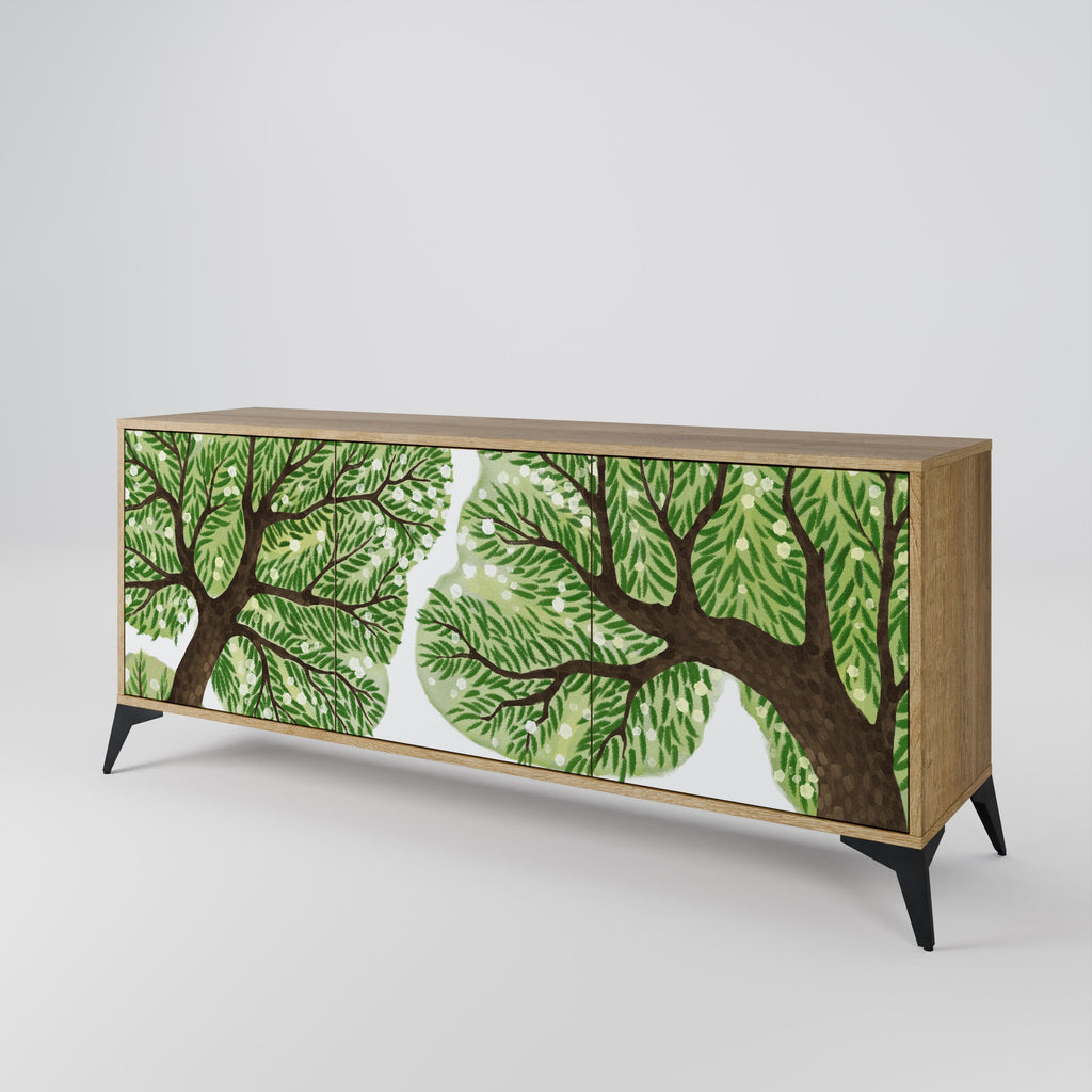WILDERNESS DASH 3-türiges Sideboard in Eichenoptik