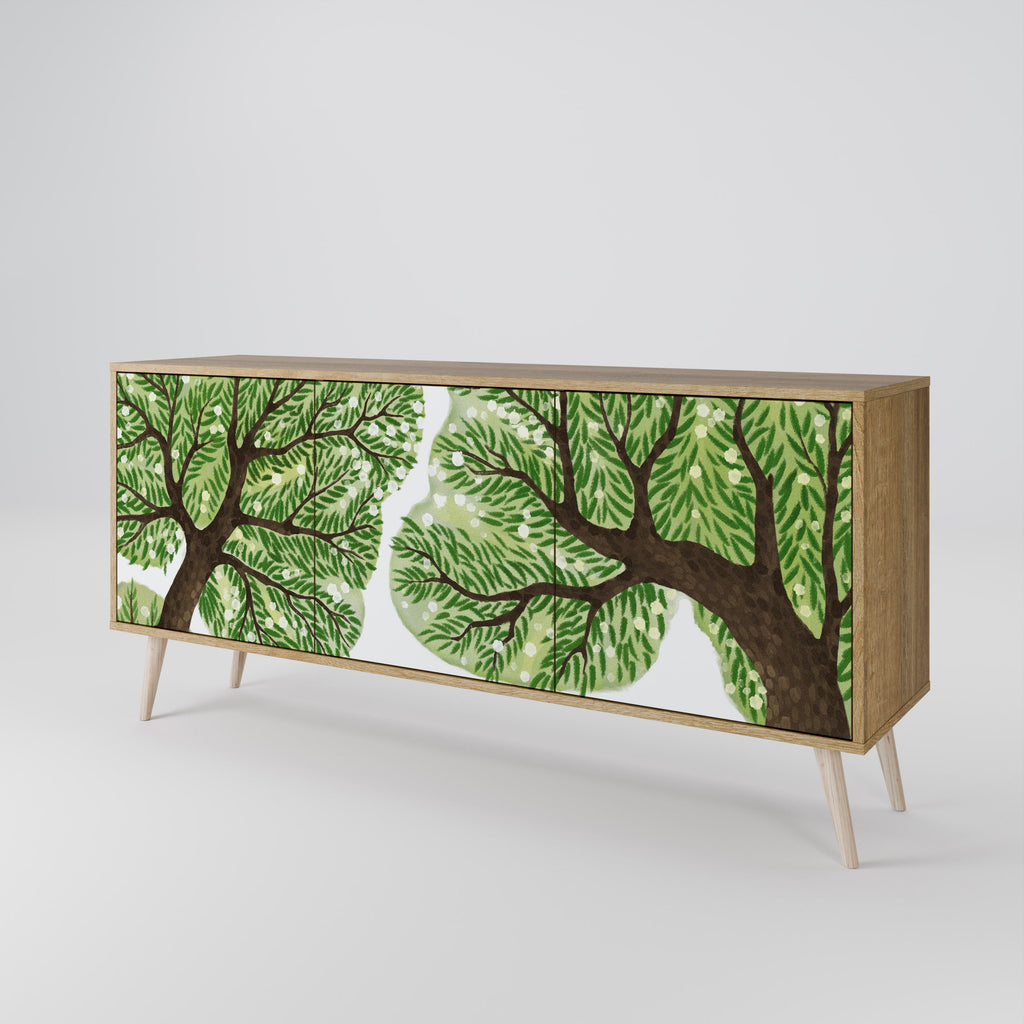 WILDERNESS DASH 3-türiges Sideboard in Eichenoptik
