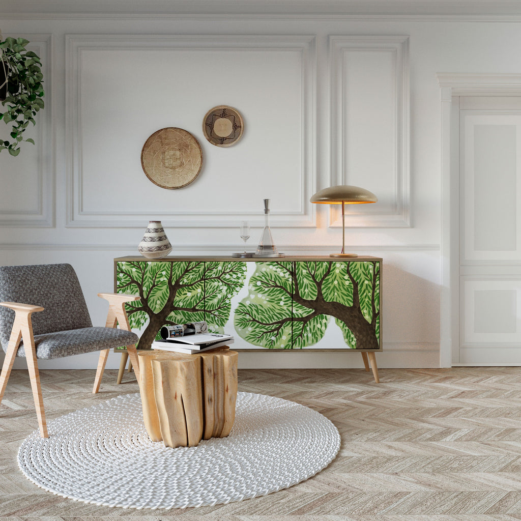 WILDERNESS DASH 3-türiges Sideboard in Eichenoptik