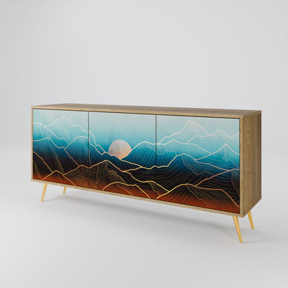 LUNAR SECRETS 3-türiges Sideboard