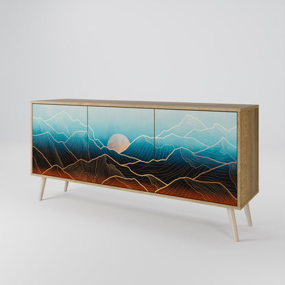 LUNAR SECRETS 3-türiges Sideboard