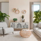 LEAFY STAMPS Sideboard mit 3 Türen in Eiche-Optik