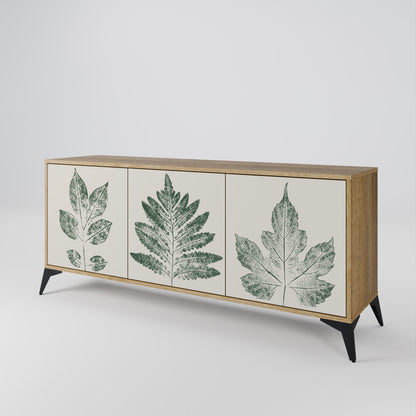 GREEN LEAFY STAMPS 3-türiges Sideboard