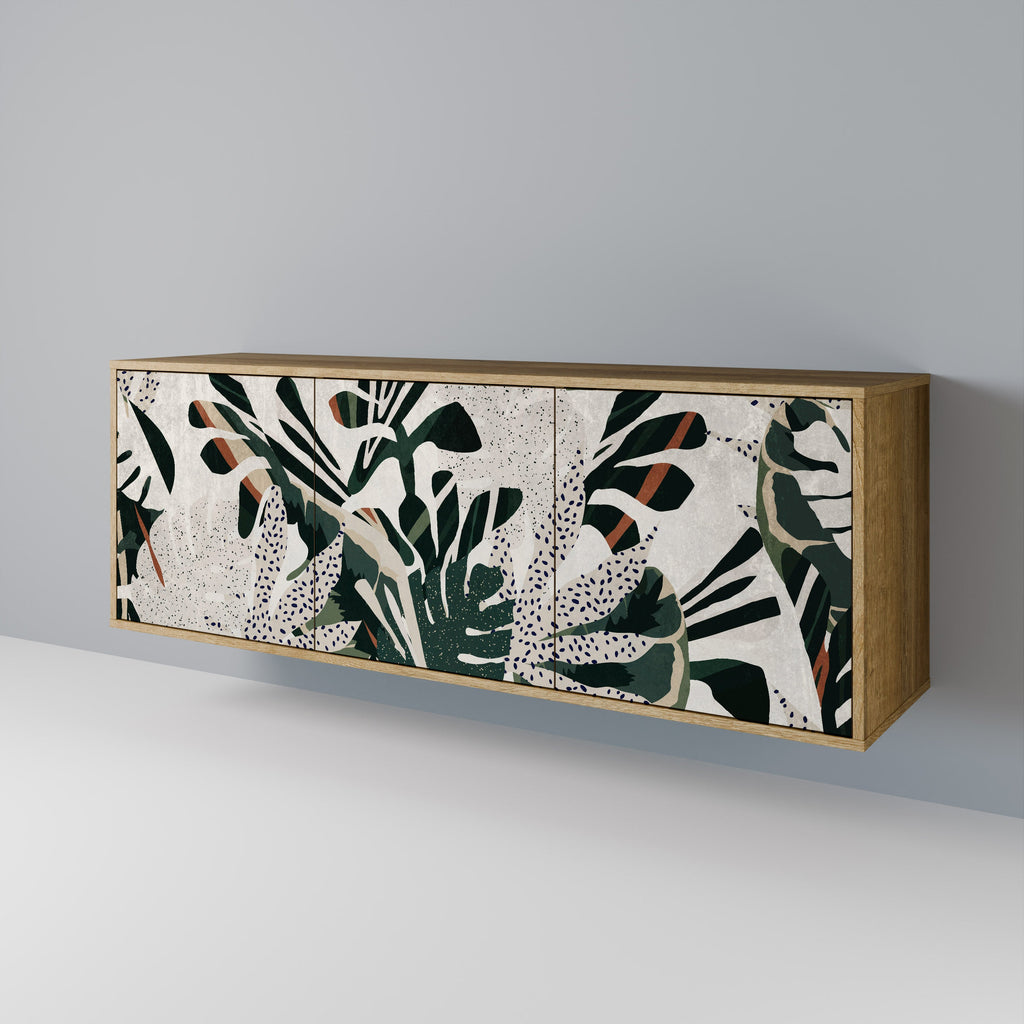 VERDURE FORMATION 3-türiges Sideboard in Eichenoptik