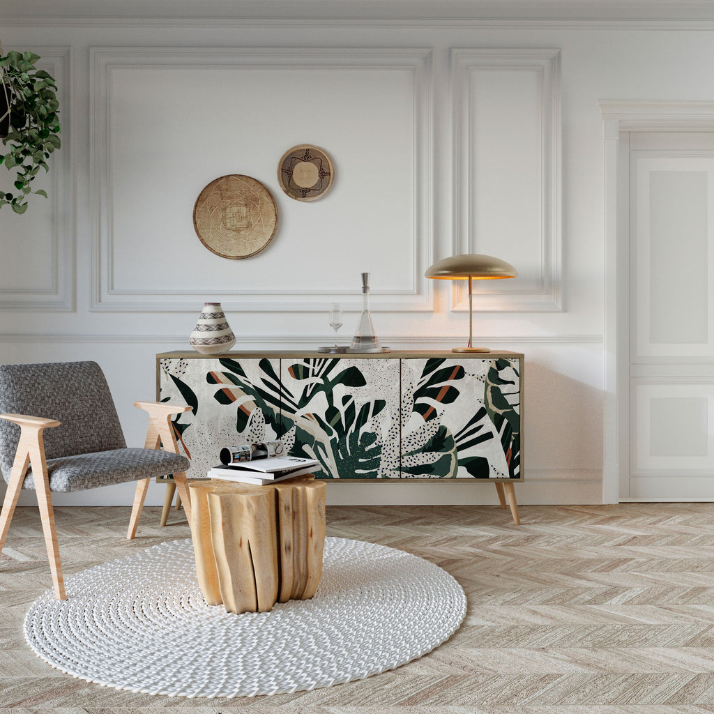 VERDURE FORMATION 3-türiges Sideboard in Eichenoptik