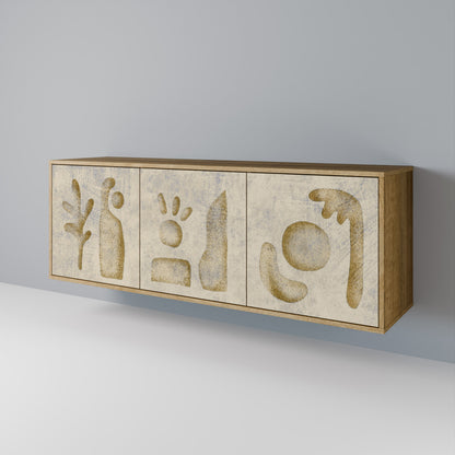 SAND SCULPTURES 3-türiges Sideboard