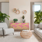 SKATEBOARD ARTISTRY Sideboard mit 3 Türen in Eiche-Optik