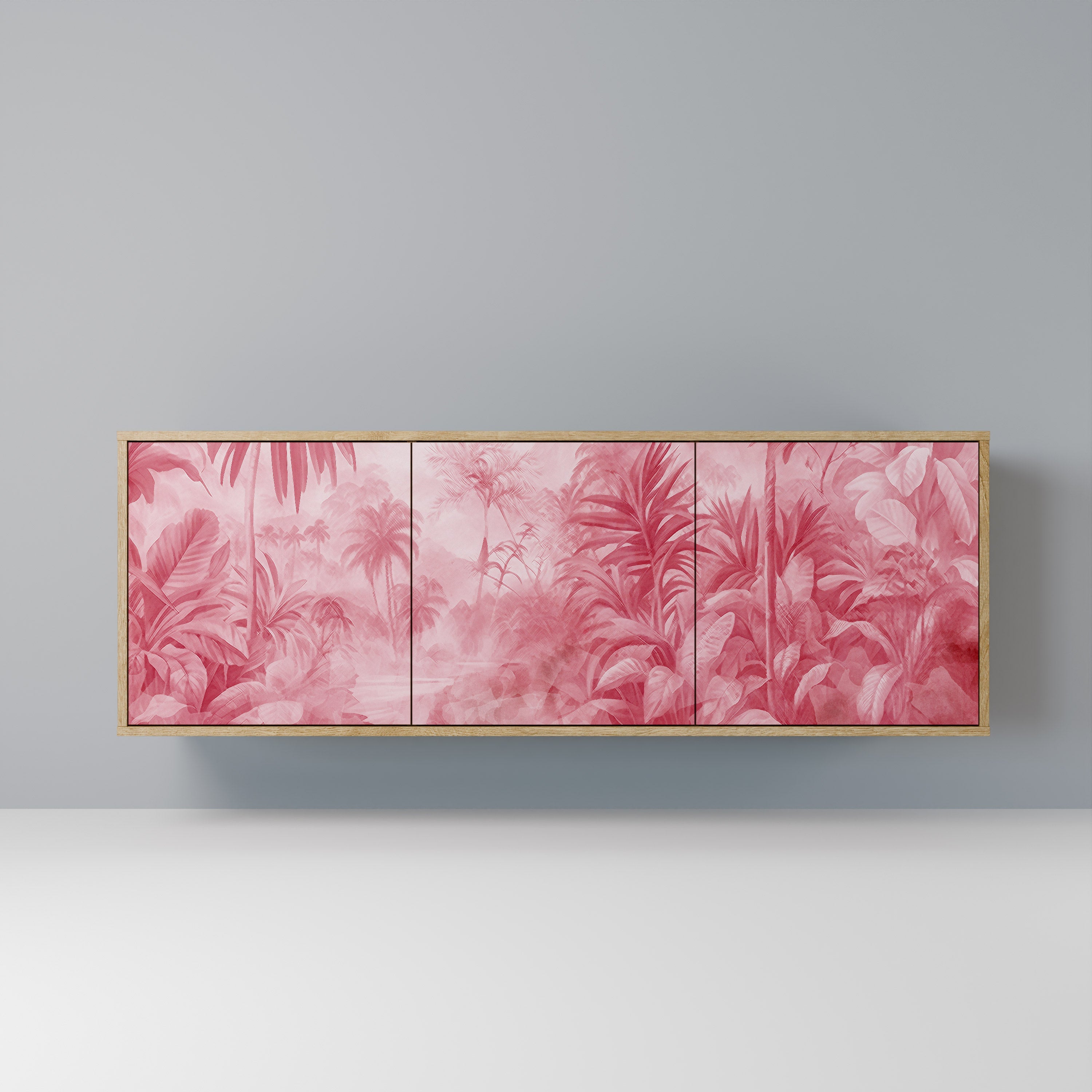 SWEET TROPICS 3-türiges Sideboard in Eichenoptik
