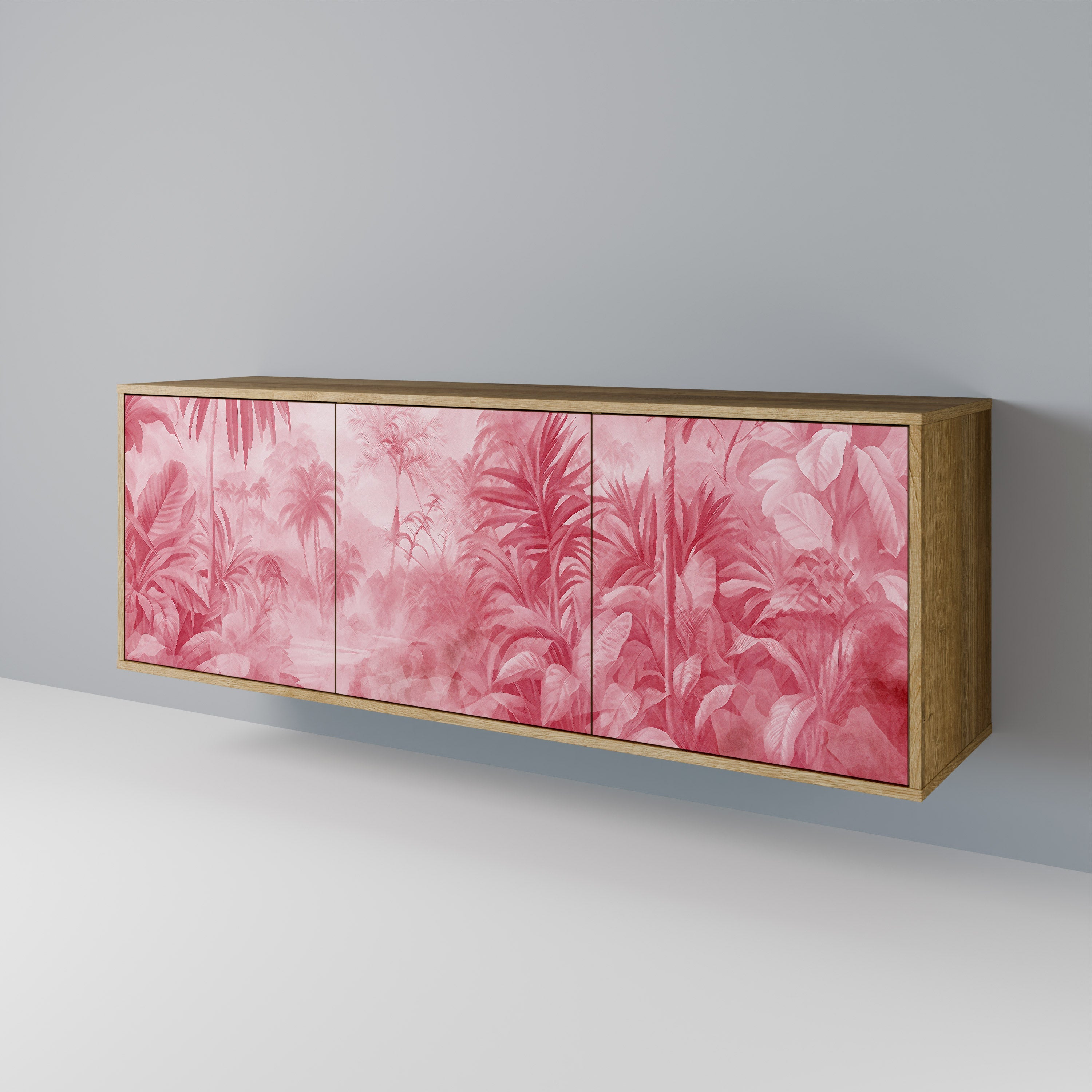 SWEET TROPICS 3-türiges Sideboard in Eichenoptik