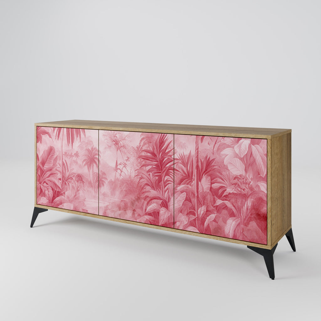 SWEET TROPICS 3-türiges Sideboard in Eichenoptik