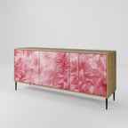 SWEET TROPICS Sideboard mit 3 Türen in Eiche-Optik