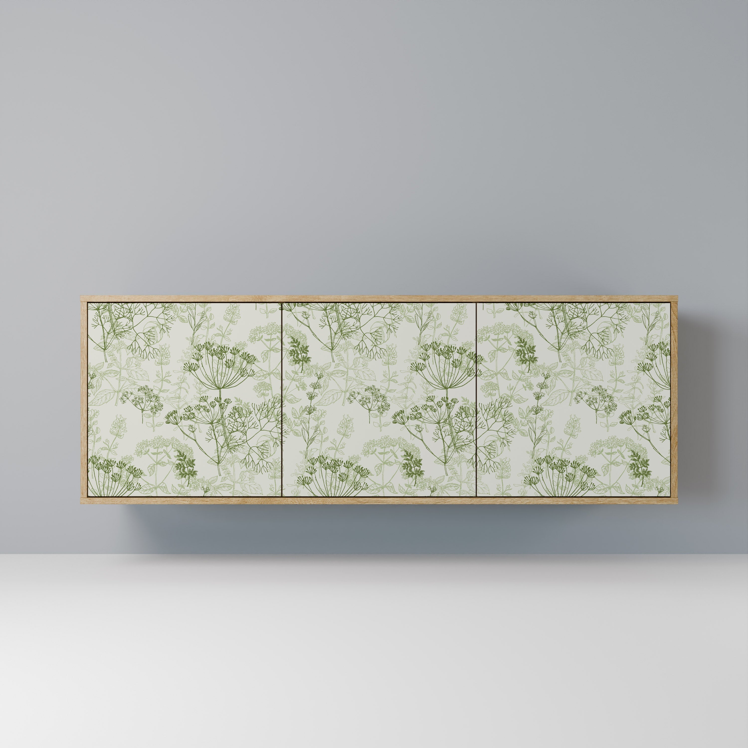 FENNEL BALDACHIN 3-türiges Sideboard in Eichenoptik