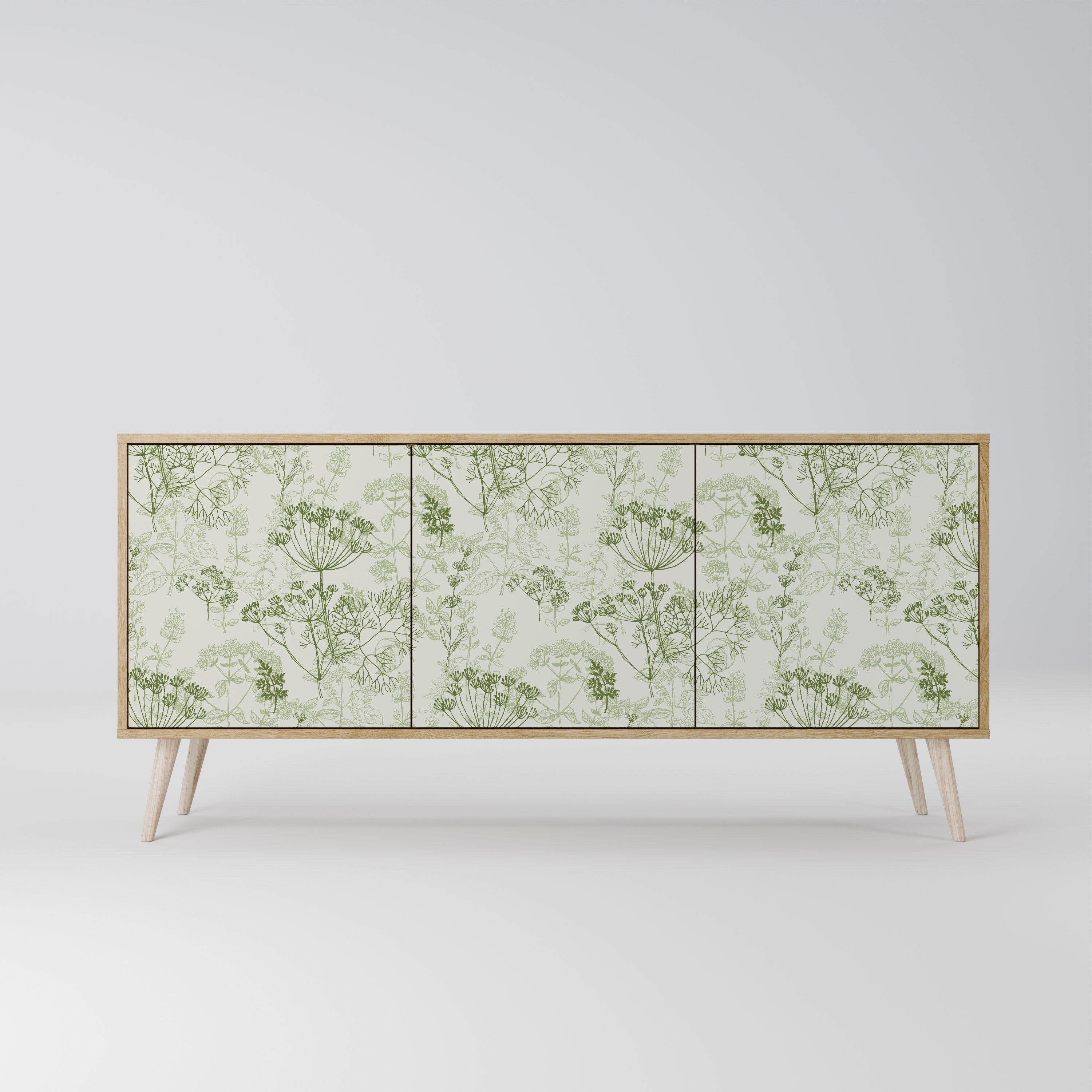 FENNEL BALDACHIN 3-türiges Sideboard in Eichenoptik