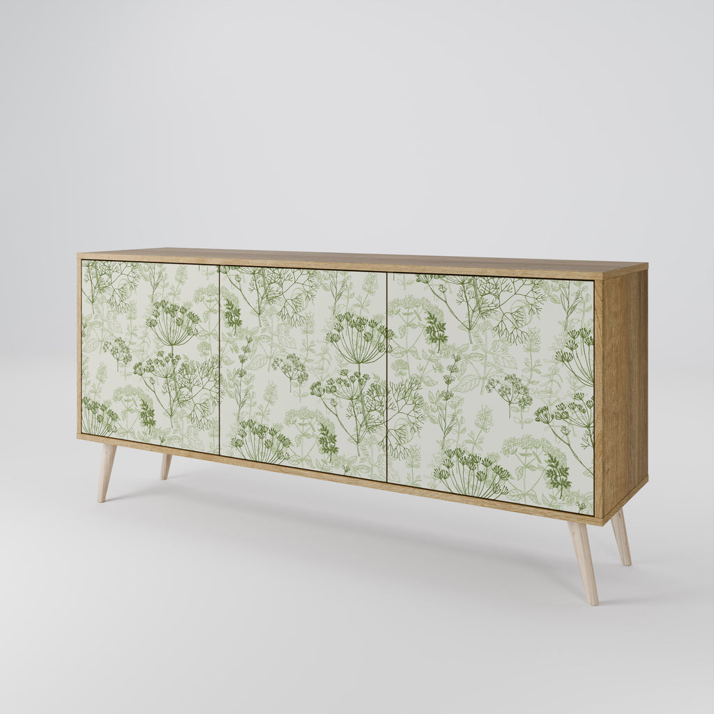 FENNEL BALDACHIN 3-türiges Sideboard in Eichenoptik