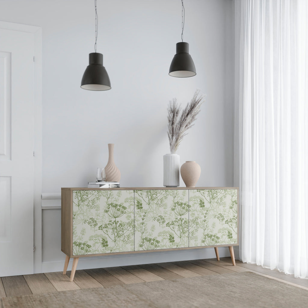 FENNEL BALDACHIN 3-türiges Sideboard in Eichenoptik