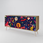FESTIVE PLEASURES Sideboard mit 3 Türen in Eiche-Optik