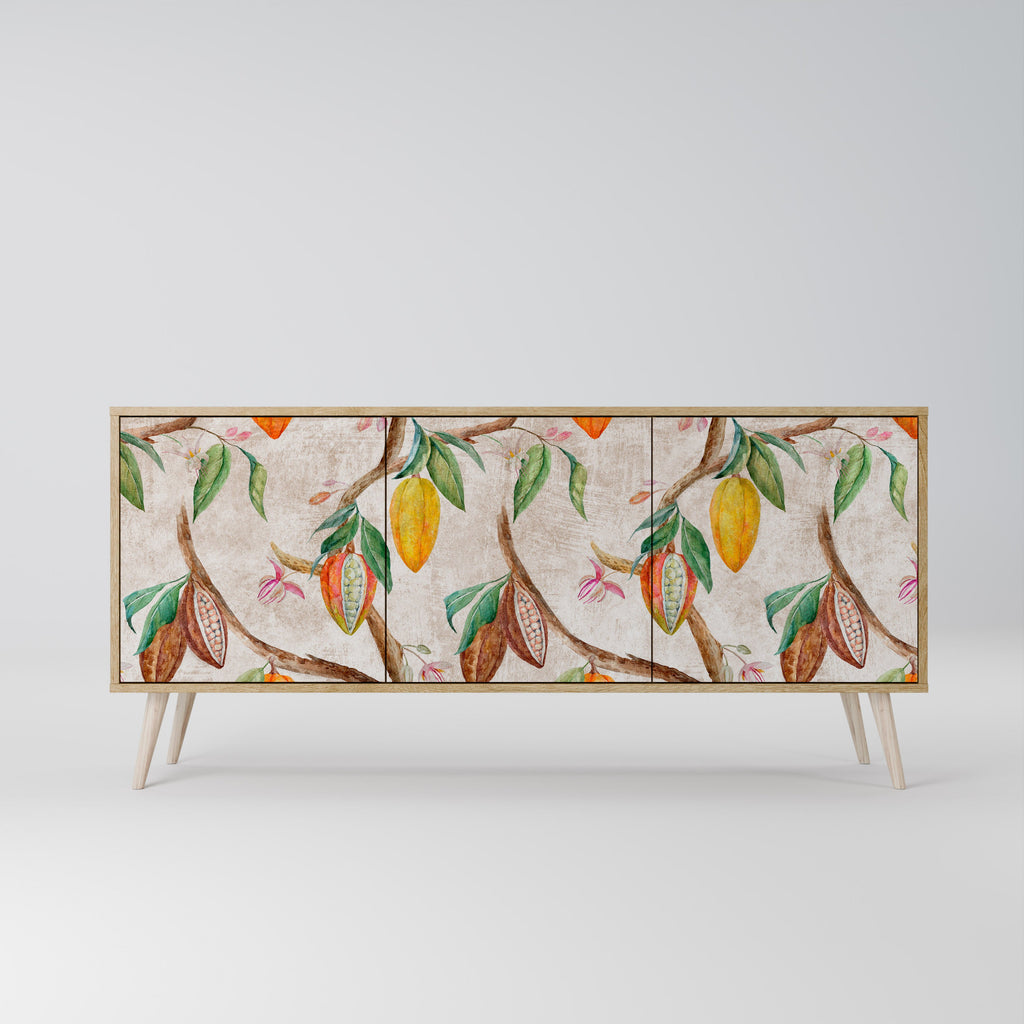 COCOA FRUITS 3-türiges Sideboard in Eichenoptik