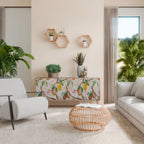 COCOA FRUITS Sideboard mit 3 Türen in Eiche-Optik