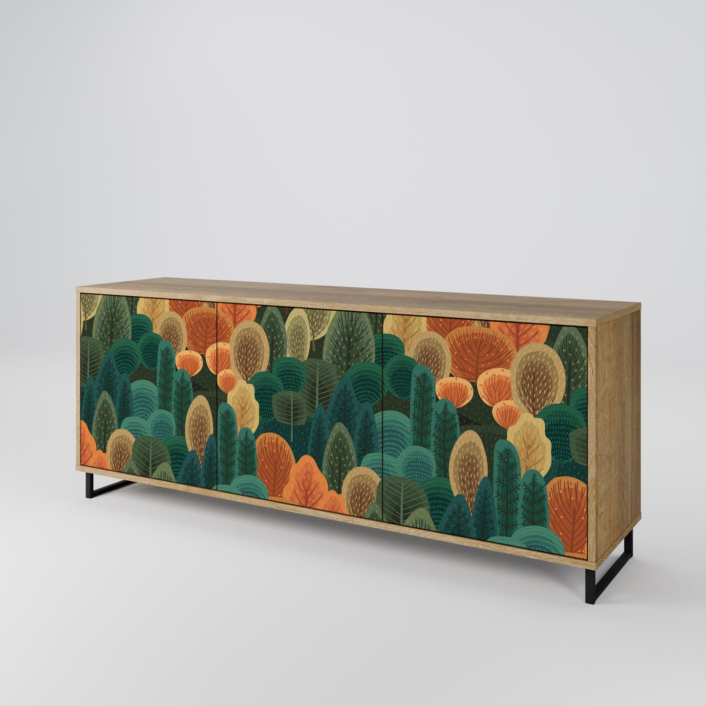 AUTUMN KALEIDOSCOPE 3-türiges Sideboard