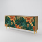 AUTUMN KALEIDOSCOPE Sideboard mit 3 Türen in Eiche-Optik