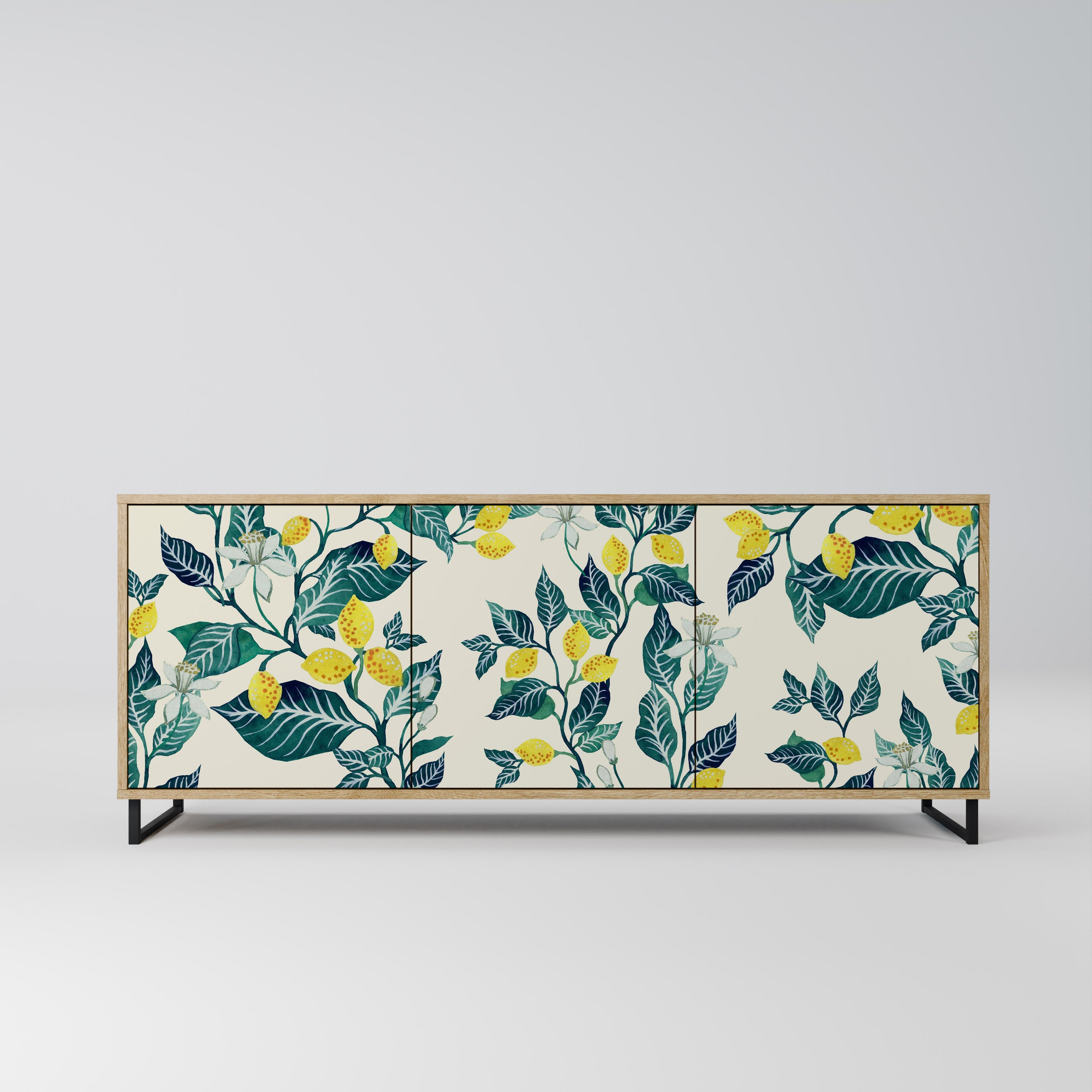 LEMON TREE 3-türiges Sideboard in Eichenoptik