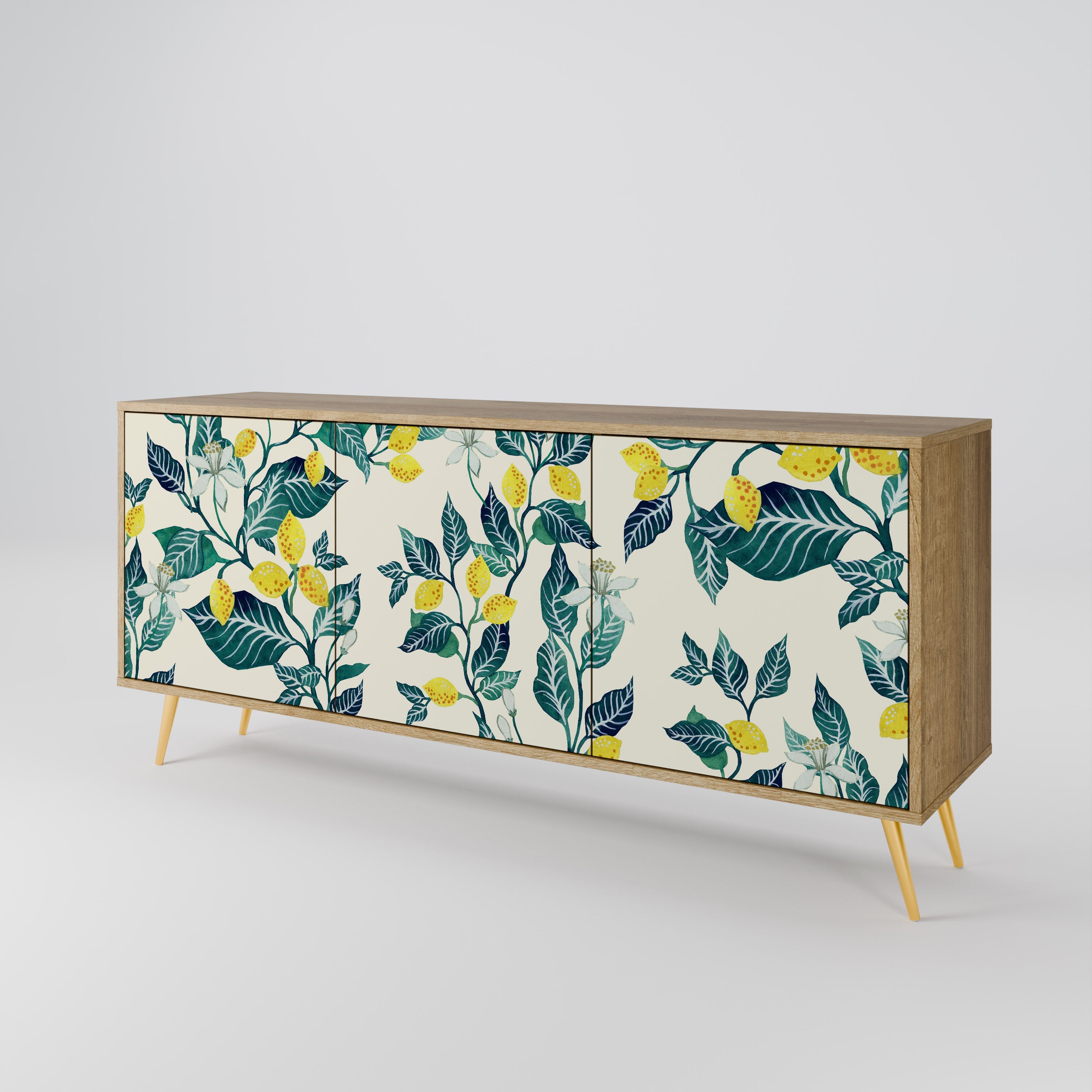 LEMON TREE 3-türiges Sideboard in Eichenoptik