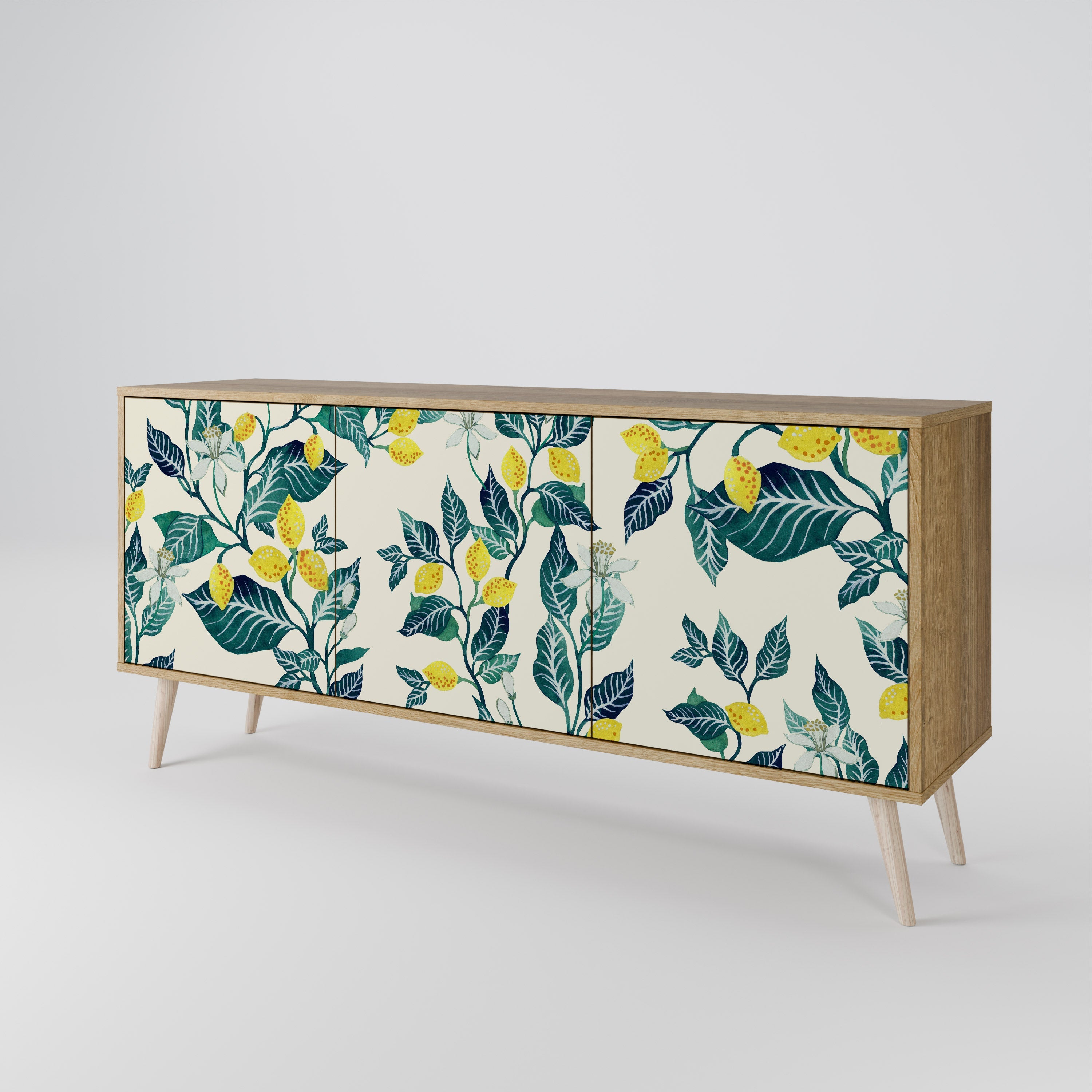 LEMON TREE 3-türiges Sideboard in Eichenoptik