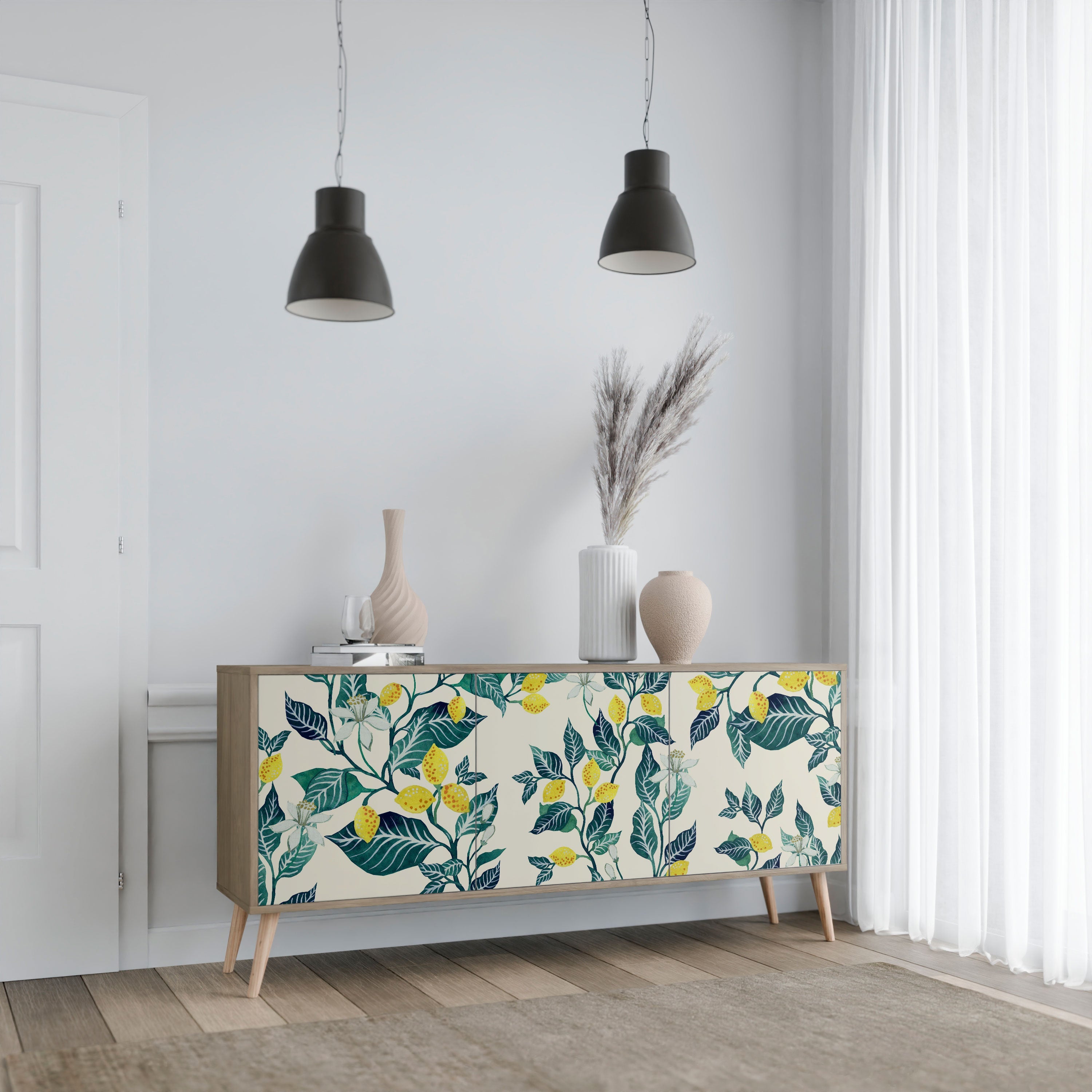 LEMON TREE 3-türiges Sideboard in Eichenoptik