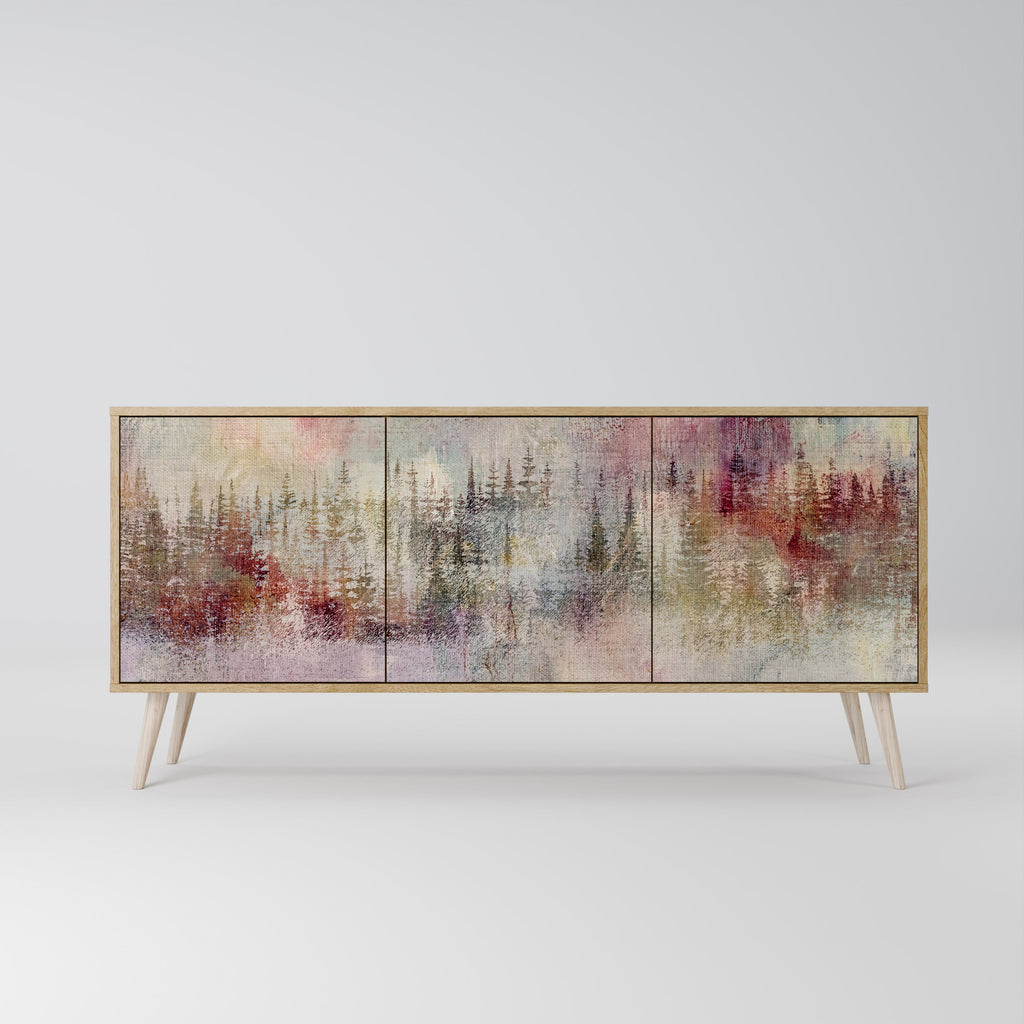 VEILED SUMMIT 3-türiges Sideboard in Eichenoptik