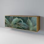 ROYAL GREEN Sideboard mit 3 Türen in Eiche-Optik