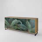 ROYAL GREEN Sideboard mit 3 Türen in Eiche-Optik