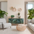 ROYAL GREEN Sideboard mit 3 Türen in Eiche-Optik