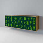 DESERT GREEN Sideboard mit 3 Türen in Eiche-Optik
