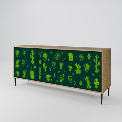 DESERT GREEN 3-türiges Sideboard