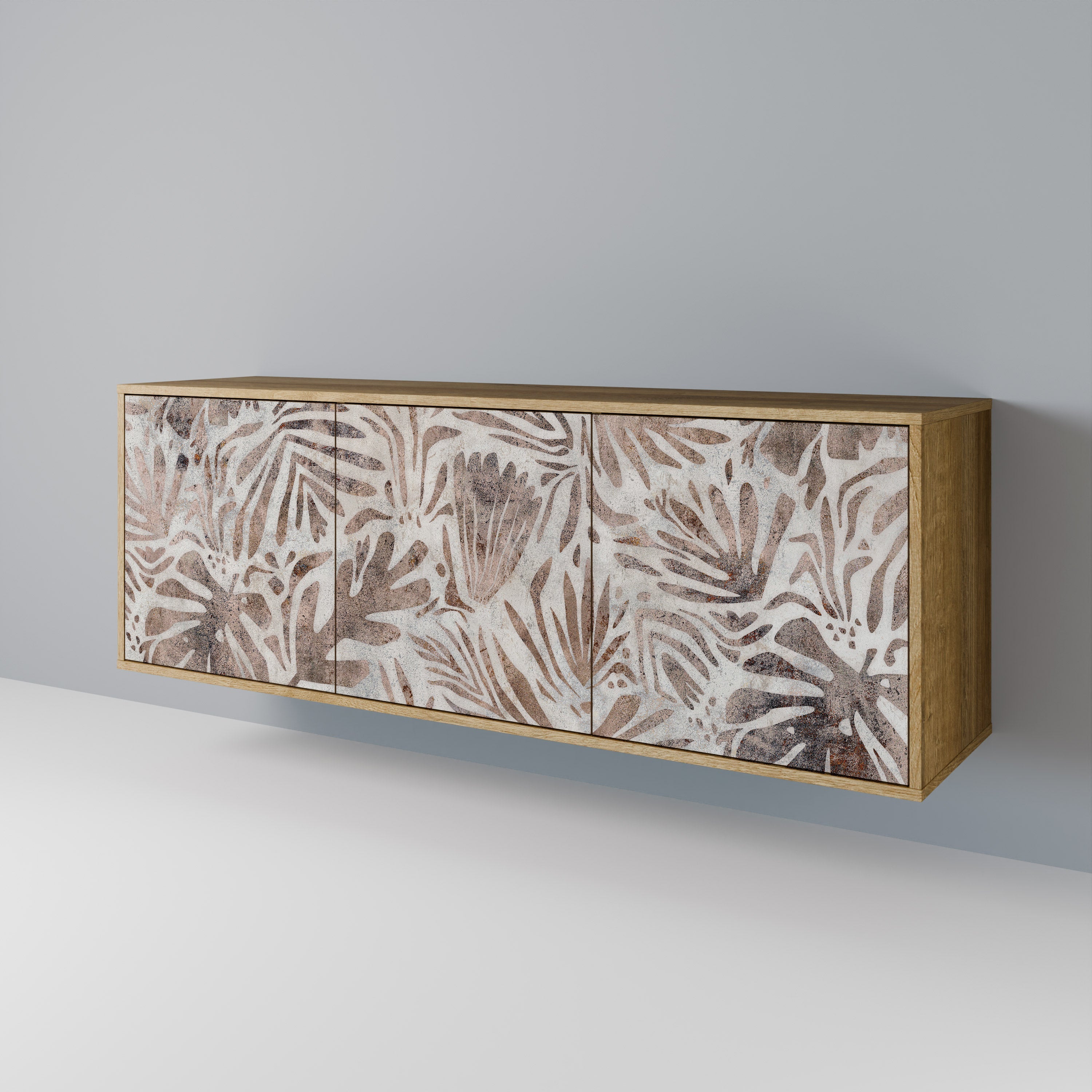 PASSING TIME 3-türiges Sideboard in Eichenoptik