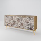 PASSING TIME 3-Door Sideboard in Oak Effect