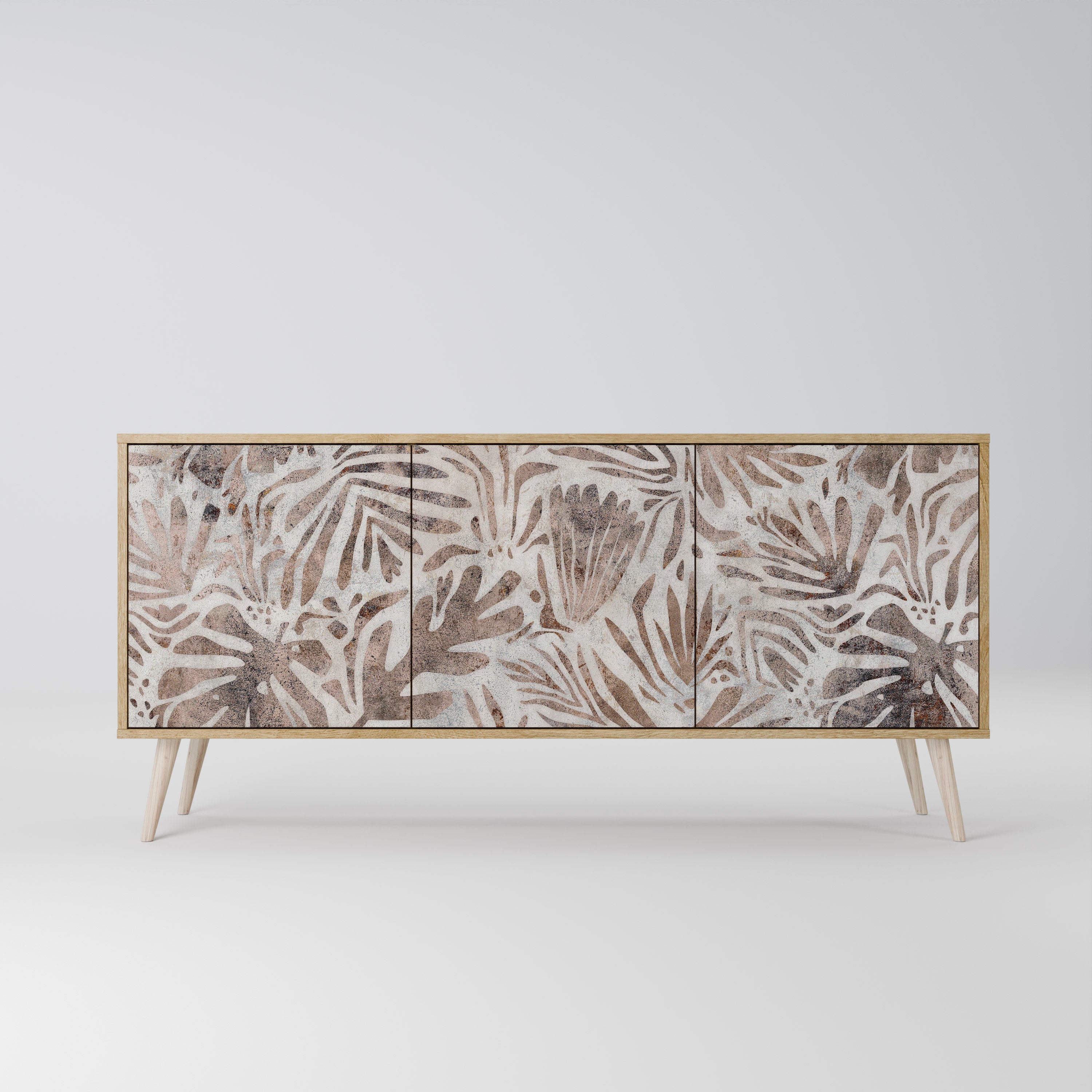 PASSING TIME 3-türiges Sideboard in Eichenoptik