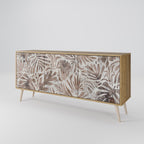 PASSING TIME 3-Door Sideboard in Oak Effect