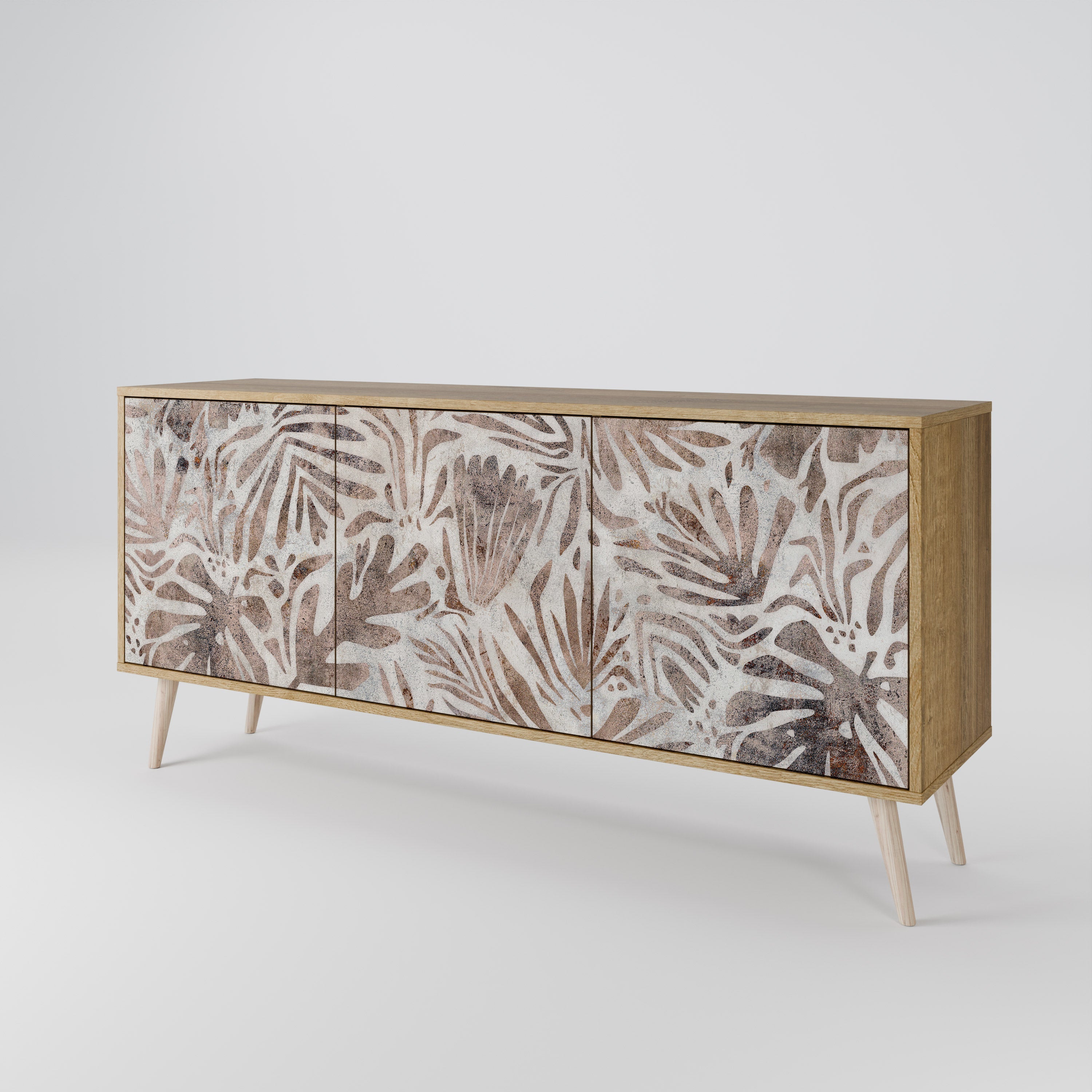 PASSING TIME 3-türiges Sideboard in Eichenoptik