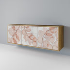 AUTUMN FRAGILITY Sideboard mit 3 Türen in Eiche-Optik