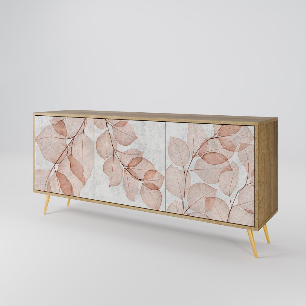 AUTUMN FRAGILITY 3-türiges Sideboard in Eichenoptik