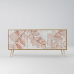 AUTUMN FRAGILITY Sideboard mit 3 Türen in Eiche-Optik