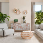 AUTUMN FRAGILITY Sideboard mit 3 Türen in Eiche-Optik