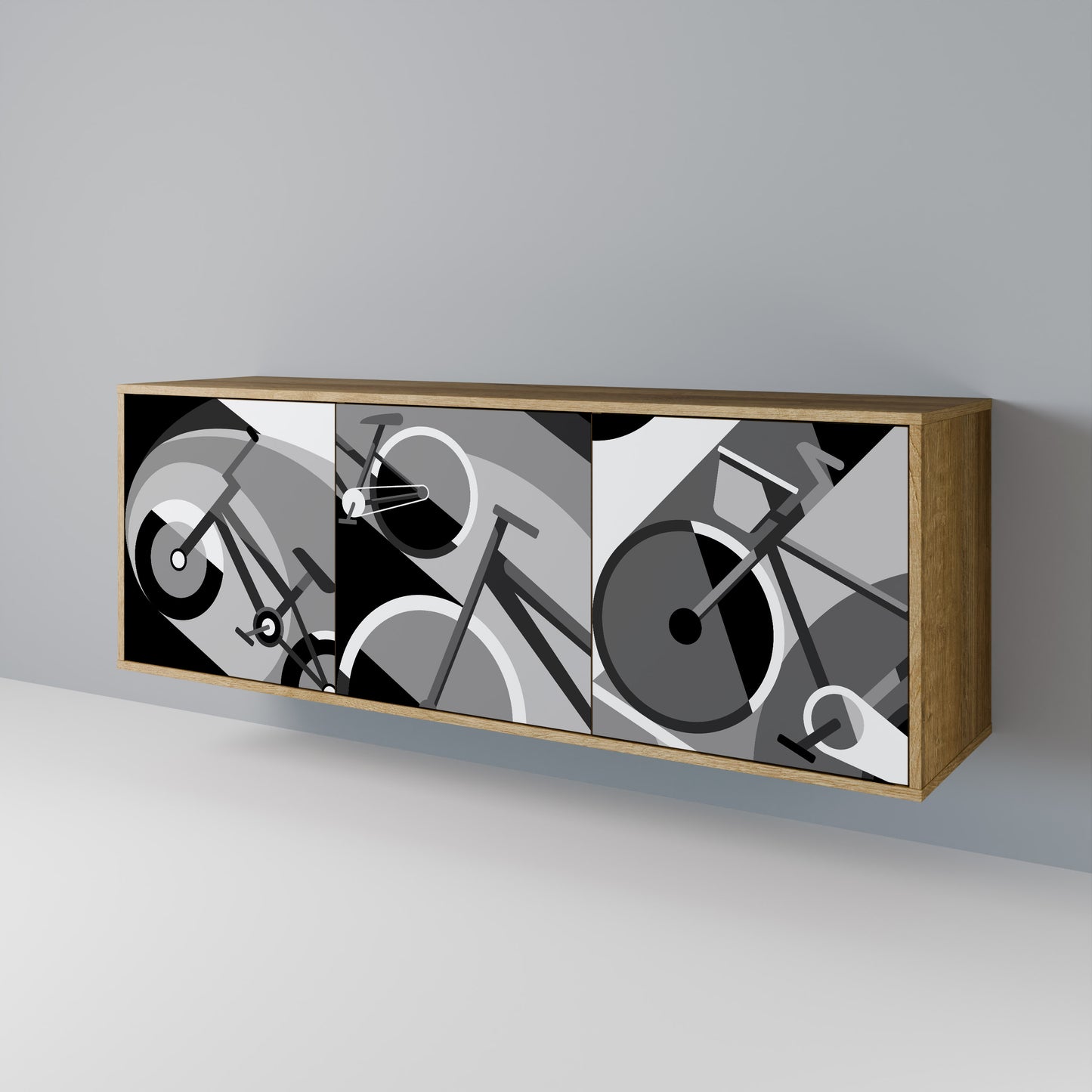 BIKE ENERGY 3-türiges Sideboard