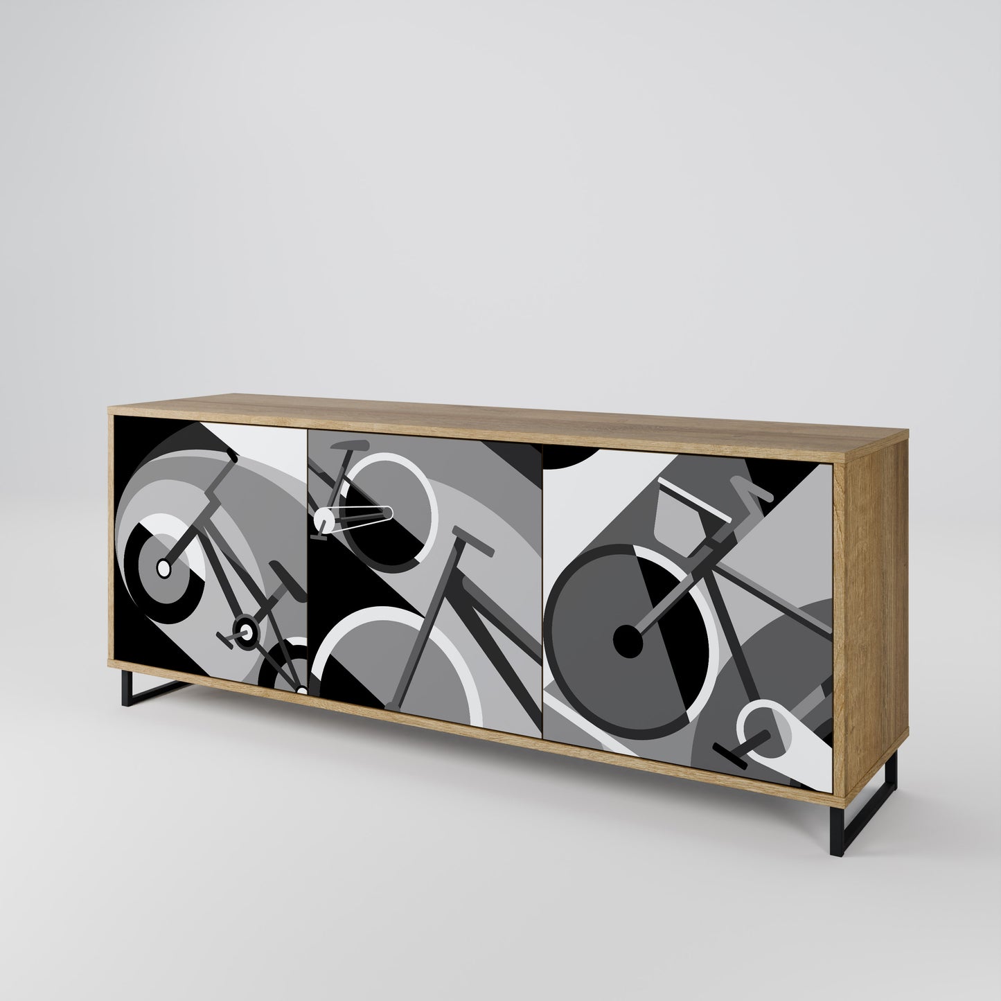 BIKE ENERGY 3-türiges Sideboard